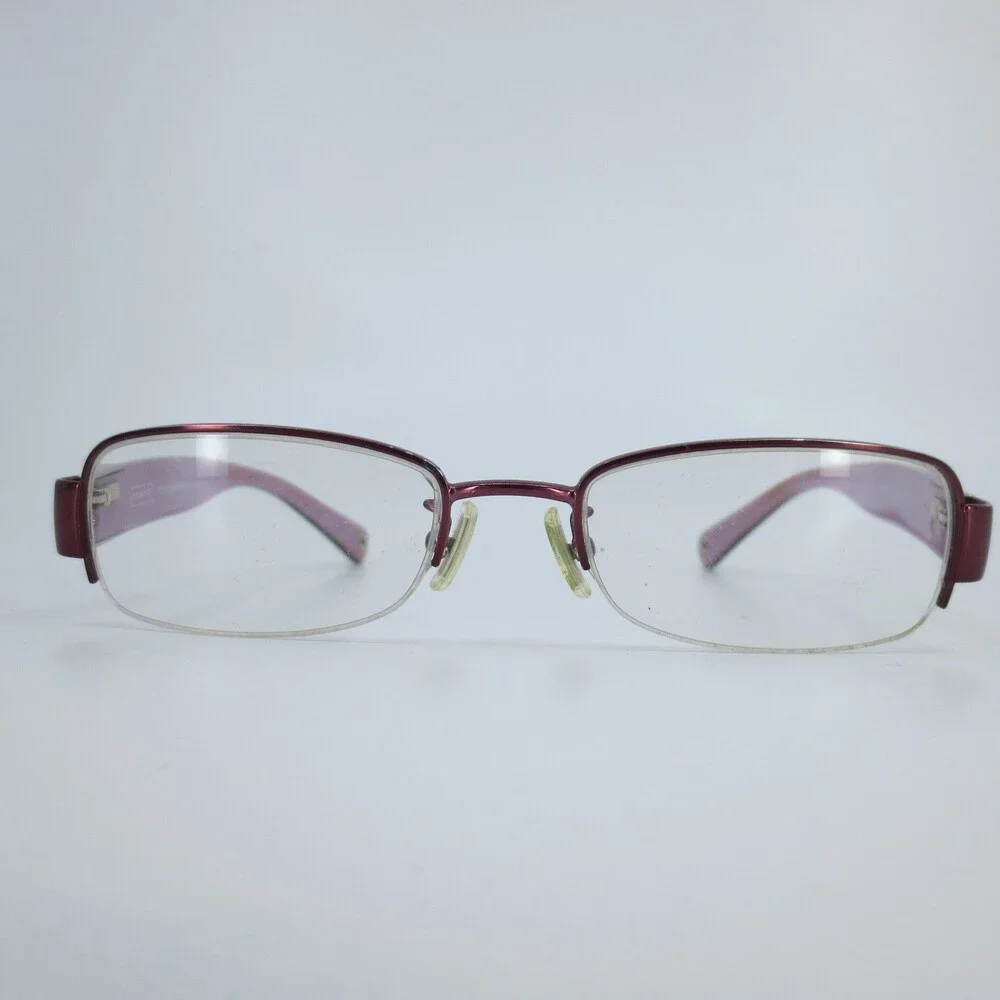 Coach HC 5016Q Sherri Eyeglasses Satin Purple Rectangular Frames 51-18-135 9070 - Picture 2 of 8